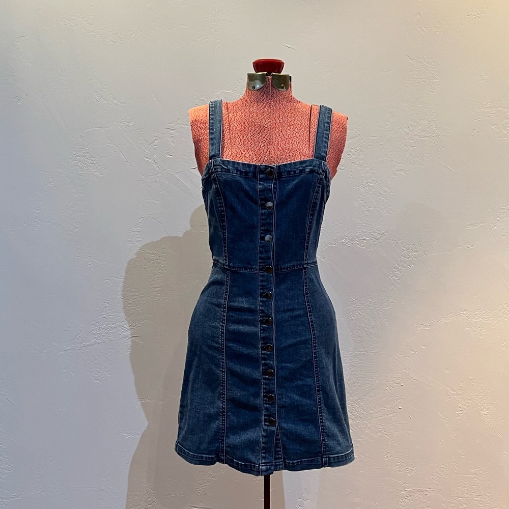 Mini Denim Dress